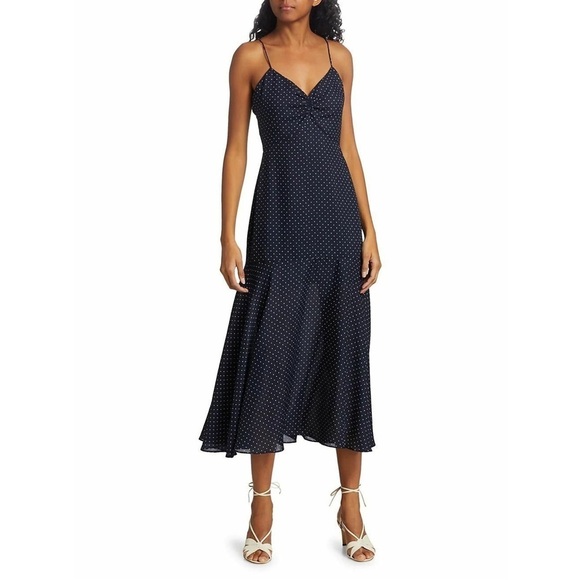 Alexis | Dresses | Nwt Alexis Polka Dot Midi Dress Sz L | Poshmark